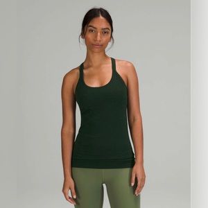 Forrest Green Ebb to Street Tank Top Lululemon- size 8